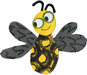 cutout bee